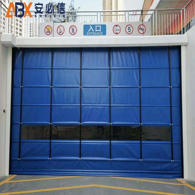 海口软帘堆积门
